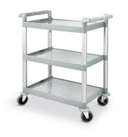 CARRELLO PORTAVIVANDE 3 PIANI 80X41X95 810200 ALLUMINIO RESINA