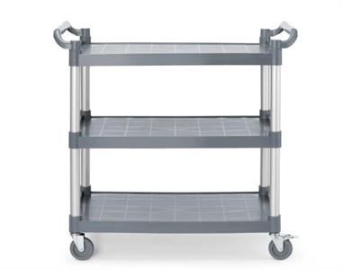 CARRELLO PORTAVIVANDE 3 PIANI 101x50x96 816264 ALLUMINIO RESINA