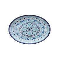 VASSOIO OVALE 35,5X25,5 DECORO CEFALU'S0934H4CEFA ** PROMO **