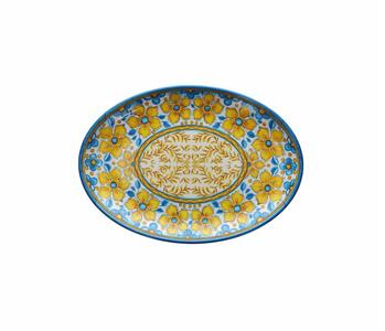 VASSOIO OVALE 48X34     DECORO NARCISO   S0934H5NARC
