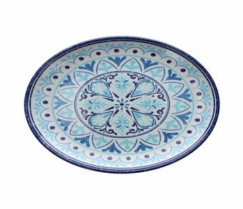 VASSOIO OVALE 80X56     DECORO CEFALU'S0934H6CEFA ** PROMO **