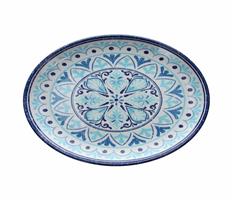 VASSOIO OVALE 80X56     DECORO CEFALU'S0934H6CEFA ** PROMO **
