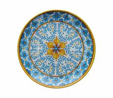 VASSOIO ROTONDO DIAM.80 DECORO NARCISO S0934L4NARC ** PROMO **