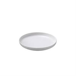 PIATTO PIANO AURORA CM.16 H.2 BIANCO T8073 MELAMINA