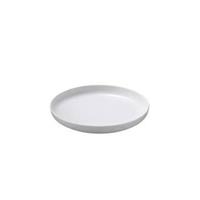 PIATTO PIANO AURORA CM.16 H.2 BIANCO T8073 MELAMINA
