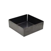 VASSOIO QUADRO CM.11,6 H.4 R5760P60160 BLACK/GOLD TEX-MEX
