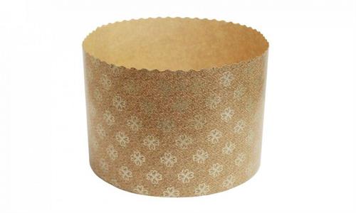 FORMA COTTURA PANETTONE GR.500 ALTO CM.13,4X9,5 CARTA FORNO 0270005