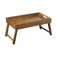 VASSOIO BAMBOO CON PIEDI S0069.L CM.58X35 NAT. LEONE