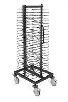 CARRELLO PORTAPIATTI 100 POSTI CM.34,5 P80790 PUJADAS