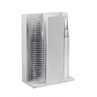 PORTABICCHIERI BAMBOO B.CO S0105.Y 2 SCOMP.23X12X30H