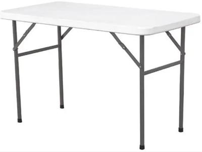 TAVOLO GAMBE PIEGHEVOLI CM.122X61X74H. 810934 CARICO MASSIMO KG.130