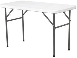 TAVOLO GAMBE PIEGHEVOLI CM.122X61X74H. 810934 CARICO MASSIMO KG.130