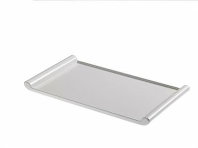VASSOIO BIANCO     CM.30X17,6X1     MELAMINA T8136