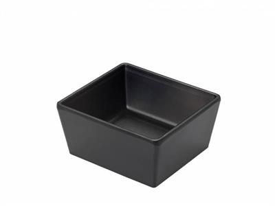 COPPETTA NERA RETT.CM.10,6X9,6X5H   MELAMINA T8215