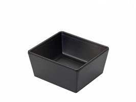 COPPETTA NERA RETT.CM.10,6X9,6X5H   MELAMINA T8215