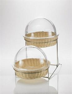 SUPPORTO 2 CESTI TONDI         47X39X35H.T0573 LEONE