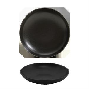 PIATTO FONDO CM.22 SIVIGLIA BASIC NERO   SAT-MATT 22003#Y59