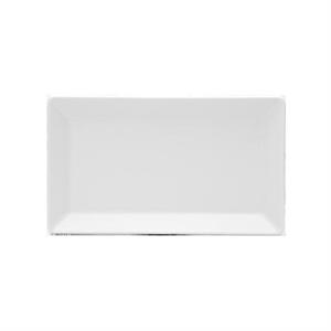 PIATTO RETTANGOLARE 29X17,5 KIMI BASIC BIANCO SAT-MATT 24524#Y58