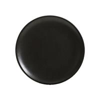 PIATTO PIANO CM.28 SIVIGLIA BASIC NERO   SAT-MATT 22466#Y59