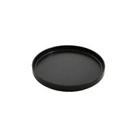PIATTO PIANO CM.28 OSLO NORDIC BASIC NERO SAT-MATT 05120#Y59