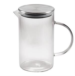 CARAFFA VETRO COP.INOX LT.2 07282000IVV