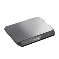 BILANCIA CUCINA RICARICABILE KG.20/1GR PIATTO INOX EK8890R 5270252