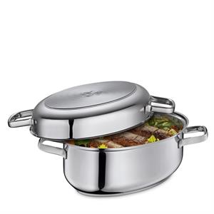 CASSERUOLA + PADELLA OVALE PISA CM.38X25X19 23.8672.28.38 5115476