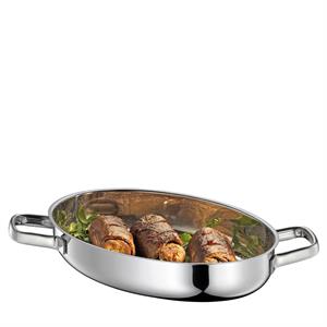 CASSERUOLA + PADELLA OVALE PISA CM.38X25X19 23.8672.28.38 5115476