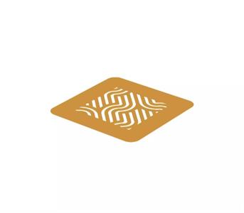 STENCIL SILICONE SET 2 PEZZI SABBIA  16X16 H.1 MM 25.187.36.0065