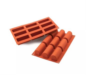 SF130 - STAMPO SILICONE N.9 MIDI BUCHE CM.8,4 H.3,2 VOLUME 9X83 ML