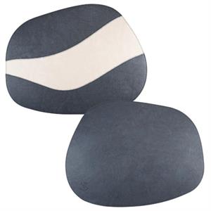TOVAGLIETTA MODISTA BLU/BIANCO LMDS057BB795435 CUCITURA DOUBLE FACE