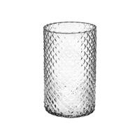 VASO VETRO CILINDRICO DIAMANTATO DIAM.10 H.20 CIL-H200-DIAM