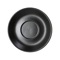 PIATTINO CAFFE' ALBERGO NERO OPACO CM.12 AL005148099 TOGNANA