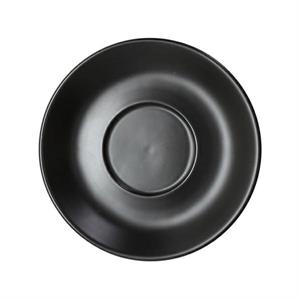 PIATTINO CAFFE' ALBERGO NERO OPACO CM.12 AL005148099 TOGNANA