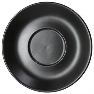 PIATTINO COLAZIONE ALBERGO NERO OPACO CM.16 AL007178099 TOGNANA