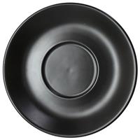 PIATTINO COLAZIONE ALBERGO NERO OPACO CM.16 AL007178099 TOGNANA