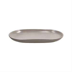 VASSOIO OVALE RITUAL CM.24X13 TORTORA RIG20240890 TOGNANA