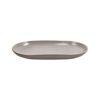 VASSOIO OVALE RITUAL CM.24X13 TORTORA RIG20240890 TOGNANA