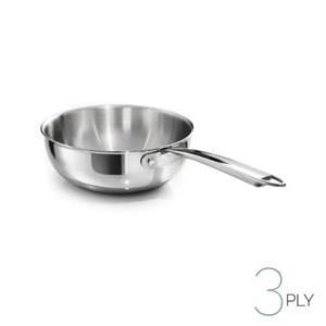 PADELLA MANTECARE 1 MANICO CM.32 ALUM111BM32 INDUZIONE ALU-INOX 1907