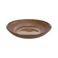 PIATTO FONDO ORION CM.23 MOKA ORG01236329 TOGNANA
