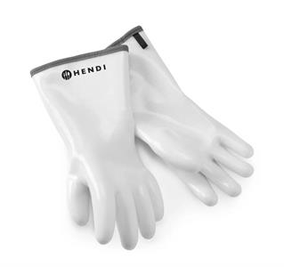 GUANTI RIVESTIMENTO SILICONE PZ.2 BIANCO 556573 HENDI