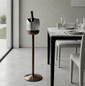 COLONNA SECCHIELLO CHAMPAGNE AUDREY COFFEE 557C5600 ACCIAIO PINTI