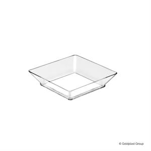 PIATTINO SMALL PLATE TRASPARENTE PZ.250 BIG PACK 6010S conai incluso