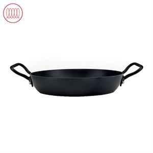 TEGAME 2 MANICI NERO PVD COFE110 FERRO NITRURATO | DA CM.24 A CM.40