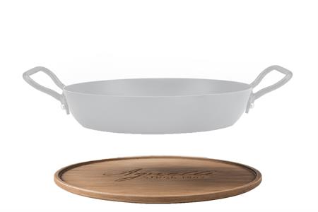 VASSOIO ROTONDO LEGNO MAGNETICO VLROMGN | DA CM.24 A CM.40