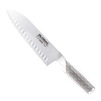 COLTELLO SANTOKU ALVEOLATO CM.18 G-80       GLOBAL