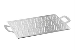 TAGLIERE RETT.FORATO CON PIEDINI VPFR CM.40X60