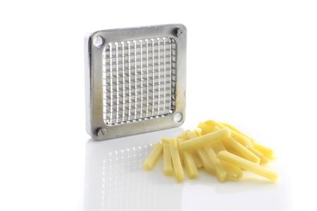 TAGLIAPATATE 4 STAMPI BASTONCINI+SPICCHI 630402 CON PLACCA FISSAGGIO