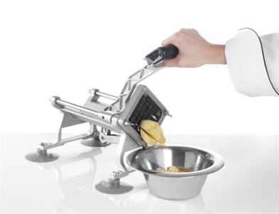 TAGLIAPATATE 4 STAMPI BASTONCINI+SPICCHI 630402 CON PLACCA FISSAGGIO