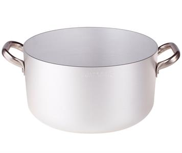 CASSERUOLA ALTA 2 MANICI CM.20 ALMA10420 ALLUMINIO 3MM